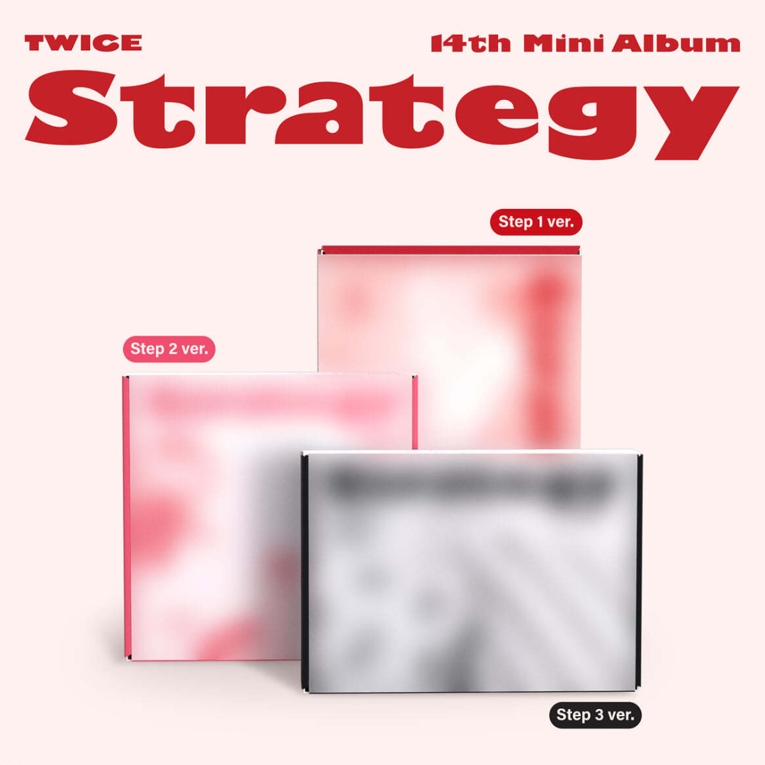 (PRE-ORDER) TWICE - 14TH MINI ALBUM [STRATEGY] (3 VERSIONS) RANDOM