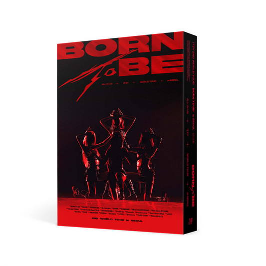 ITZY - 2ND WORLD TOUR [BORN TO BE] IN SEOUL DVD - LightUpK