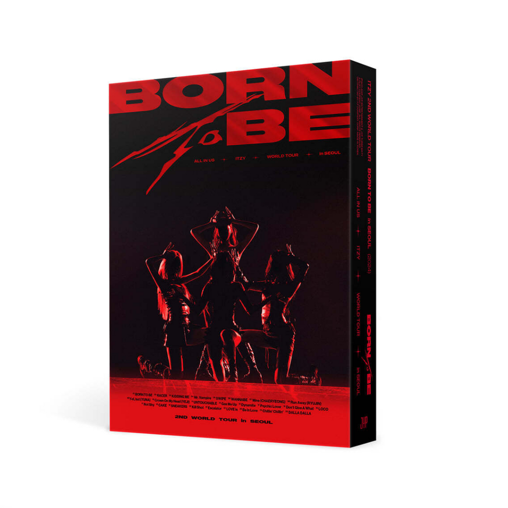 (PRE-ORDER) ITZY - 2ND WORLD TOUR [BORN TO BE] IN SEOUL DVD