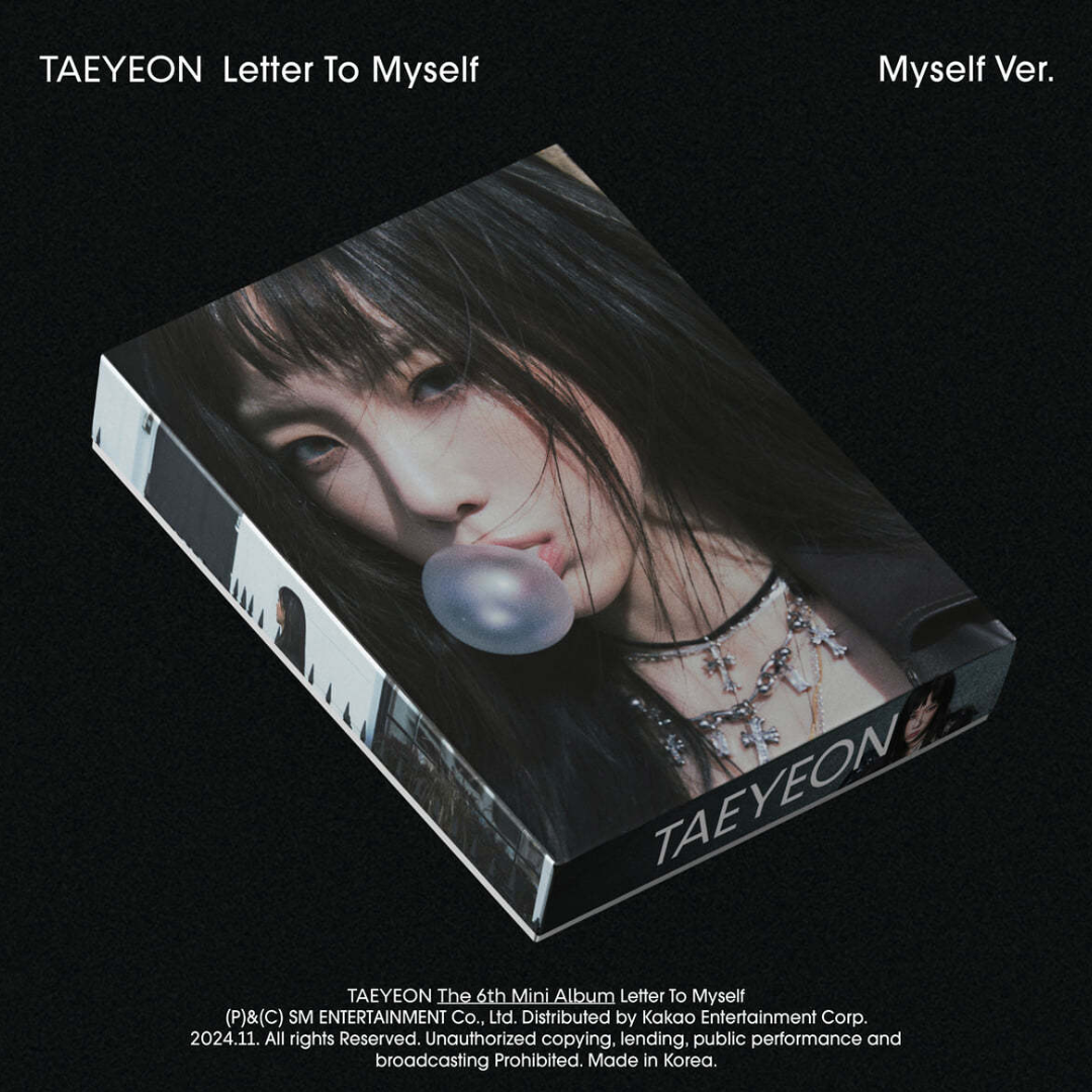 TAEYEON - 6TH MINI ALBUM [LETTER TO MYSELF] (MYSELF VER.) (NEMO VER.) - LightUpK