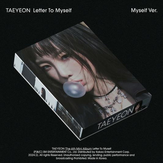 TAEYEON - 6TH MINI ALBUM [LETTER TO MYSELF] (MYSELF VER.) (NEMO VER.)