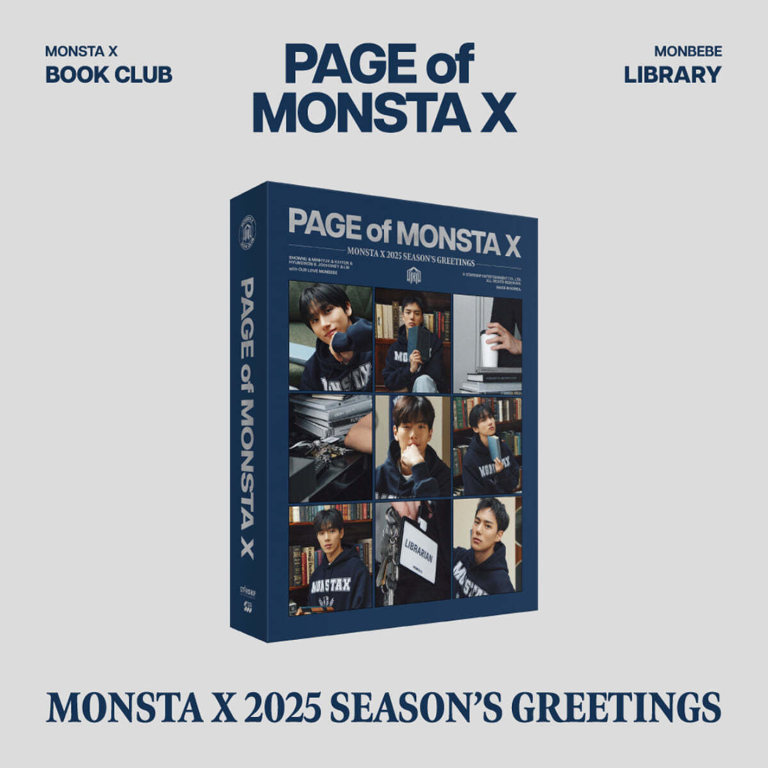 (PRE-ORDER) MONSTA X - 2025 SEASON'S GREETINGS [PAGE OF MONSTA X]