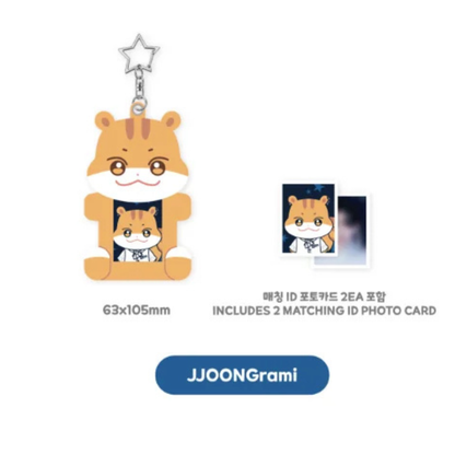 (PRE-ORDER) ATEEZ X ANITEEZ POP-UP [ANITEEZ IN DEJAVU] MD - ACRYLIC MAGNETIC ID PHOTO HOLDER (8 VERSIONS)