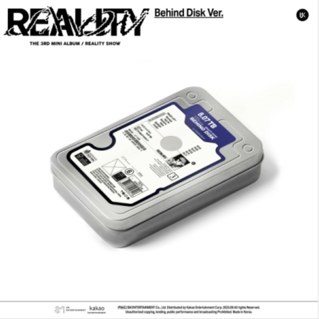 U-KNOW YOONHO - REALITY SHOW (3RD MINI ALBUM) (BEHIND DISK VER.)(FIRST LIMITED EDITION)