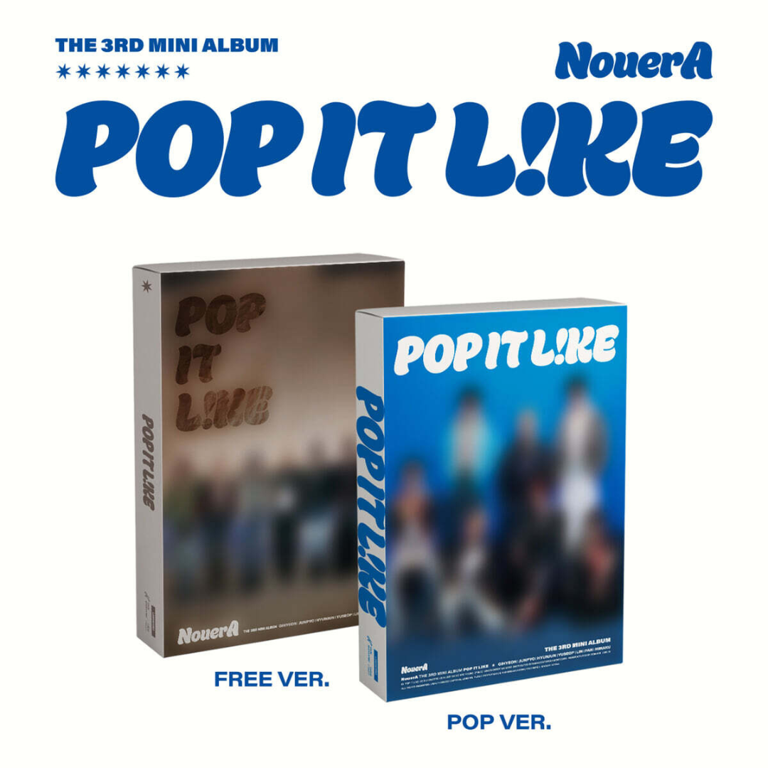 (PRE-ORDER) NOUERA - 3RD MINI ALBUM [POP IT LIKE] (2 VERSIONS) RANDOM - LightUpK