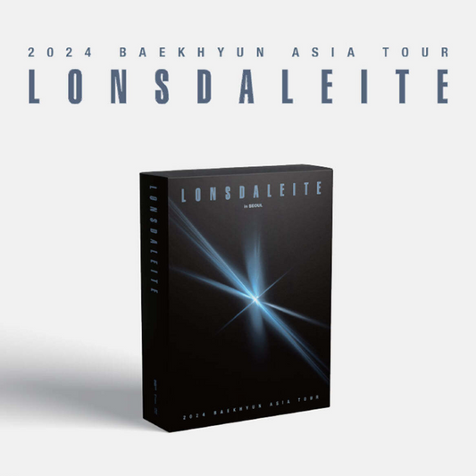 BAEKHYUN - 2024 BAEKHYUN ASIA TOUR [LONSDALEITE] IN SEOUL (DVD)