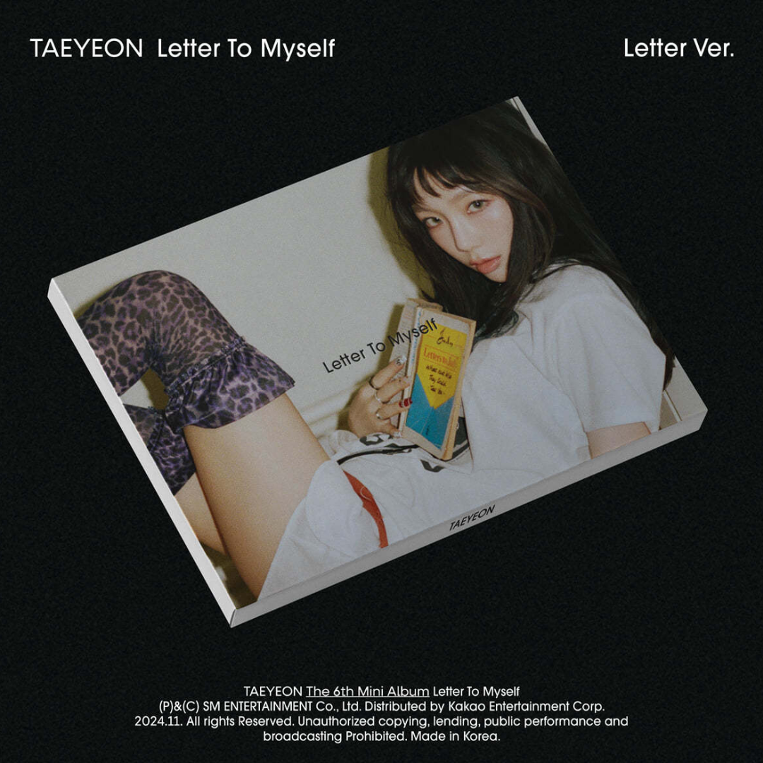 TAEYEON - 6TH MINI ALBUM [LETTER TO MYSELF] (LETTER VER.) - LightUpK