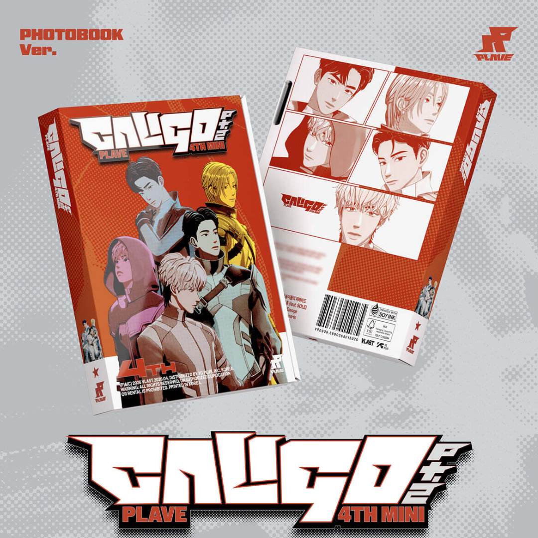(PRE-ORDER) PLAVE - 4TH MINI ALBUM [CALIGO PT.2] PHOTOBOOK VER. - LightUpK