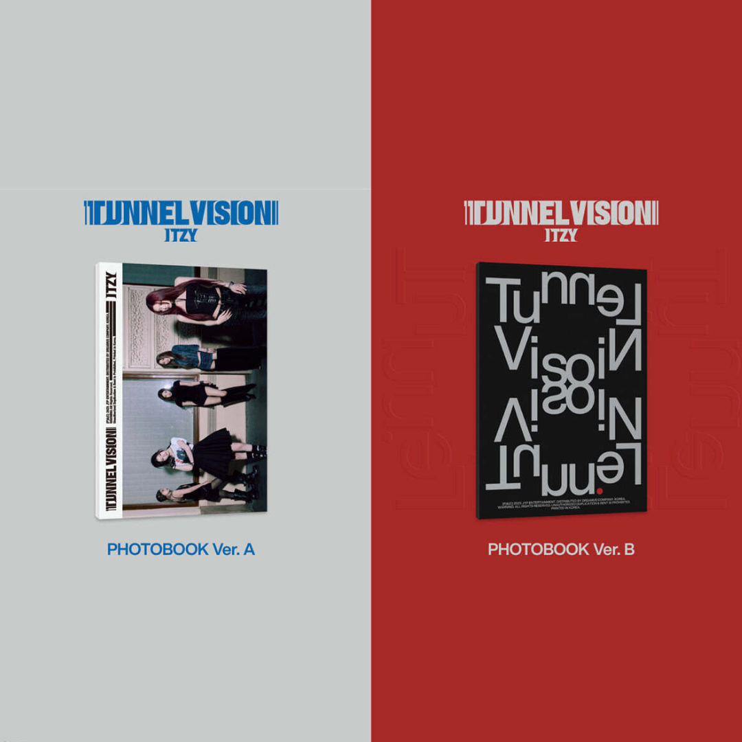 ITZY - TUNNEL VISION (PHOTOBOOK VER.) (2 VERSIONS)