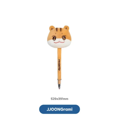 (PRE-ORDER) ATEEZ X ANITEEZ POP-UP [ANITEEZ IN DEJAVU] MD - PLUSH BALL PEN (8 VERSIONS)