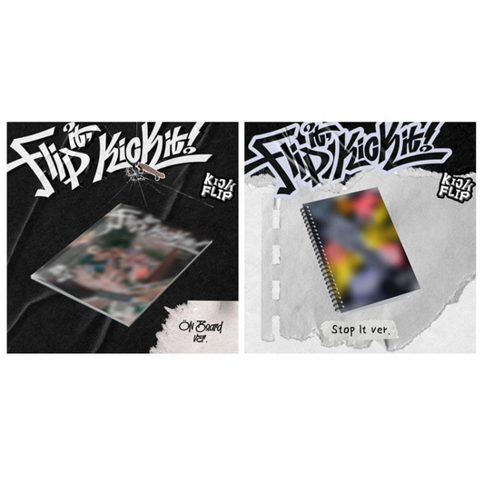 KICKFLIP - 1ST MINI ALBUM [FLIP IT, KICK IT!] (2 VERSIONS) - LightUpK