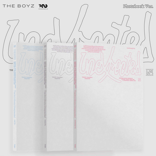 THE BOYZ - THE 3RD ALBUM [UNEXPECTED] (PHOTOBOOK VER.) (3 VERSIONS) - LightUpK