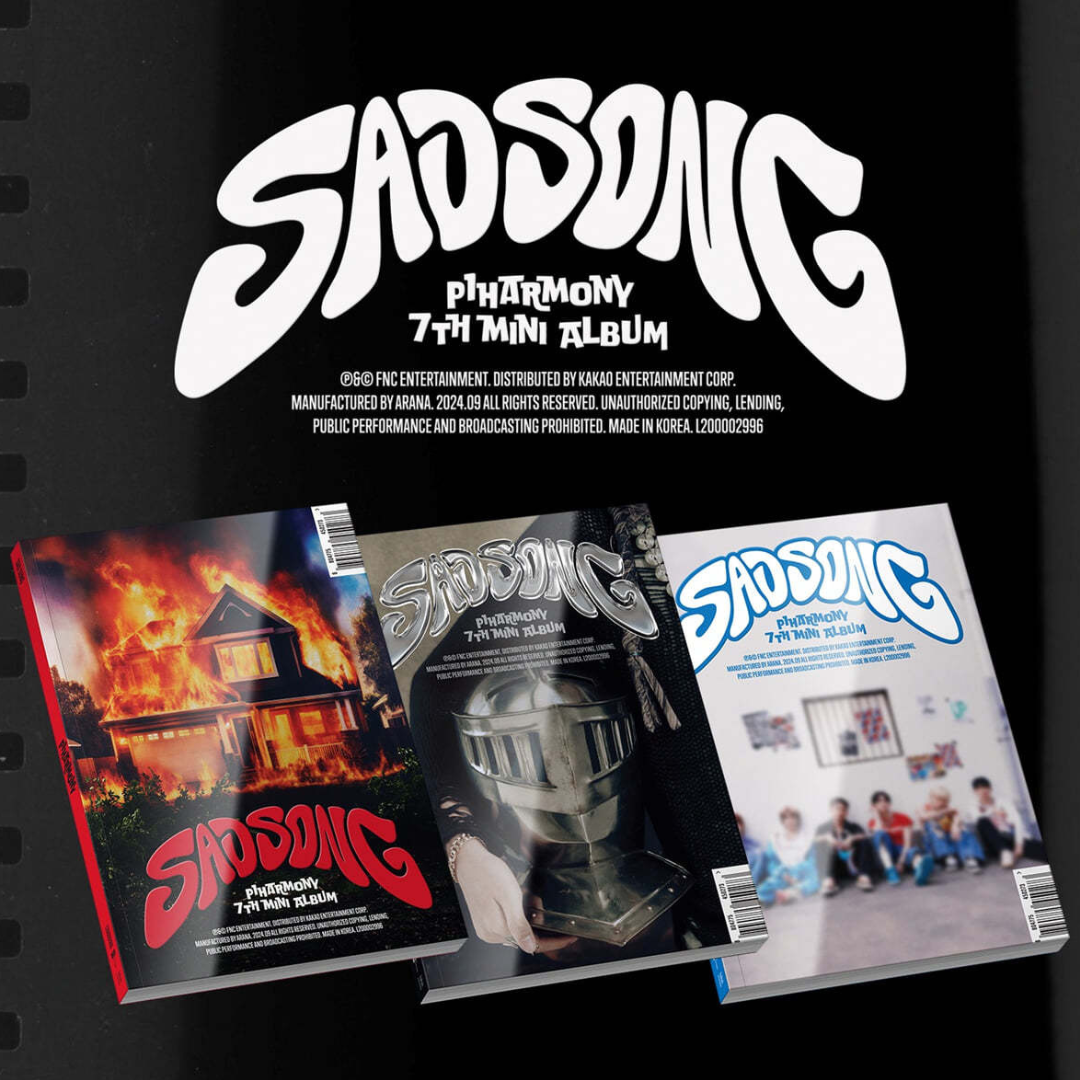 P1HARMONY - 7TH MINI ALBUM [SAD SONG] (3 VERSIONS) - LightUpK