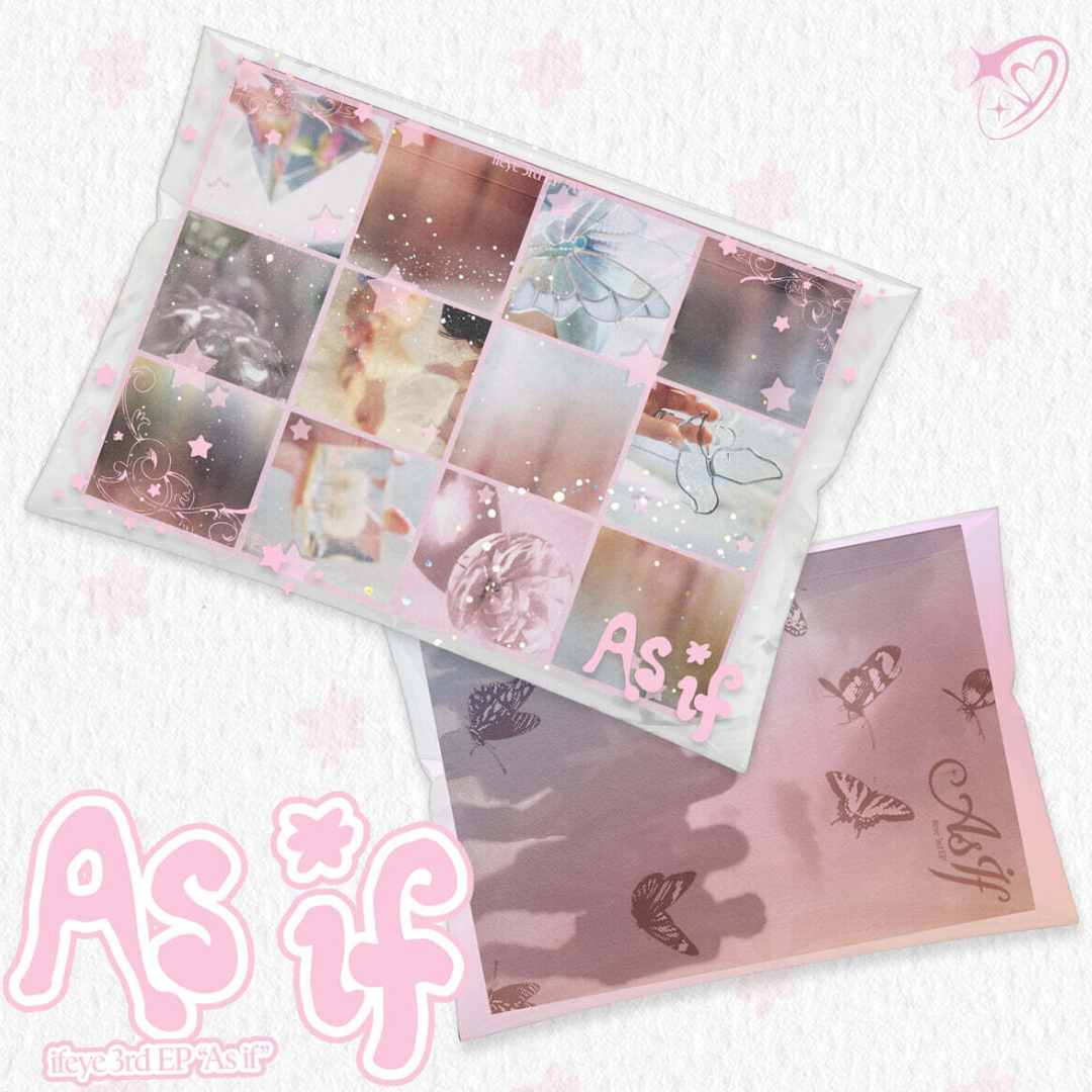 (PRE-ORDER) IFEYE - 3RD EP [AS IF] (PHOTOBOOK VER.) (2 VERSIONS) RANDOM - LightUpK