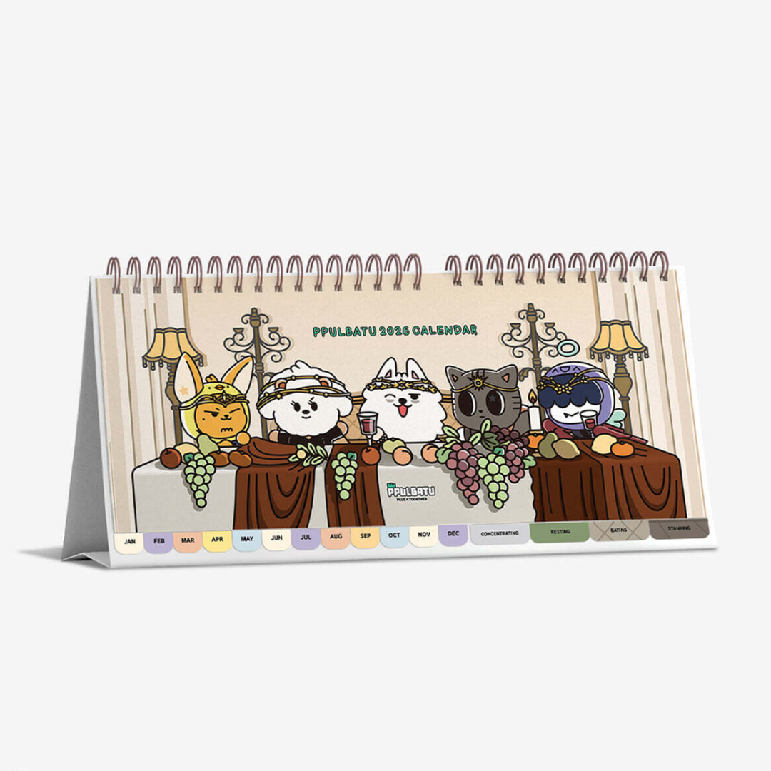 (PRE-ORDER) TOMORROW X TOGETHER (TXT) - PPULBATU 2026 CALENDAR