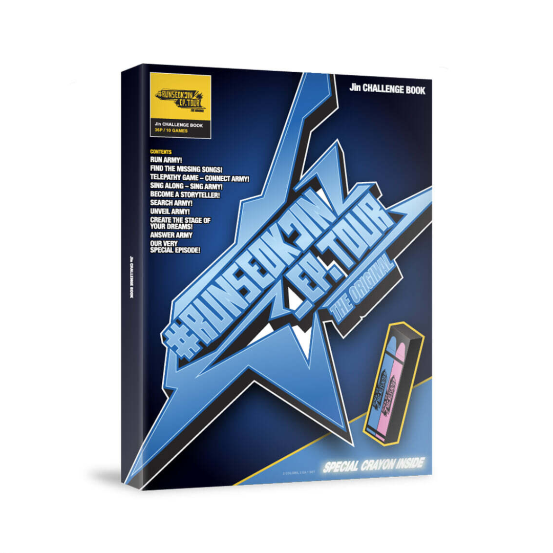 (PRE-ORDER) JIN - CHALLENGE BOOK - LightUpK