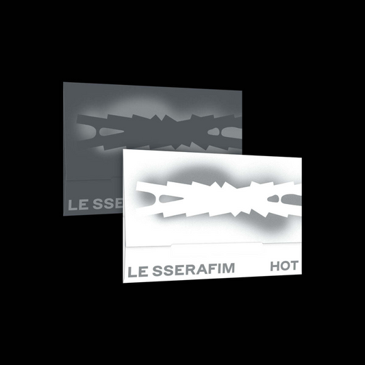 LE SSERAFIM - 5TH MINI ALBUM [HOT] (WEVERSE ALBUMS VER.) (2 VERSIONS) - LightUpK