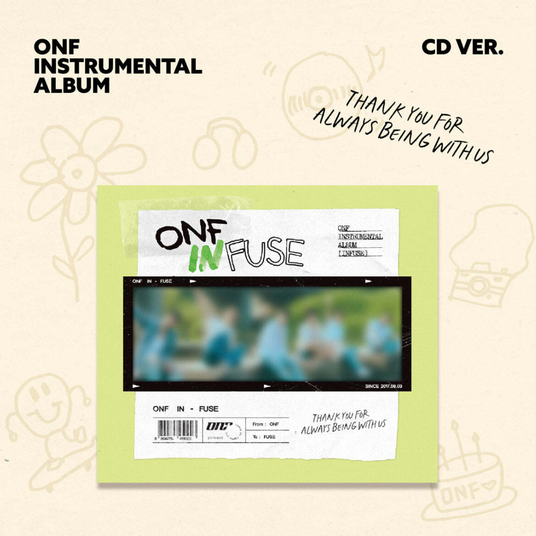 ONF - INSTRUMENTAL ALBUM [INFUSE] CD VER.