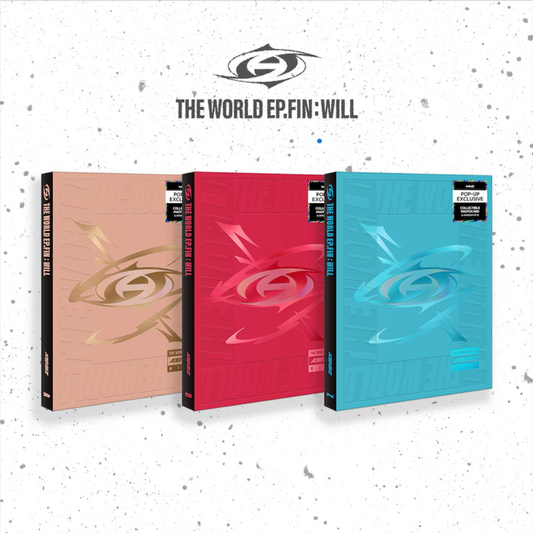 [EXCLUSIVITÉ HELLO82] [EXCL.POP-UP] ATEEZ - THE WORLD EP.FIN : WILL (3 VERSIONS)