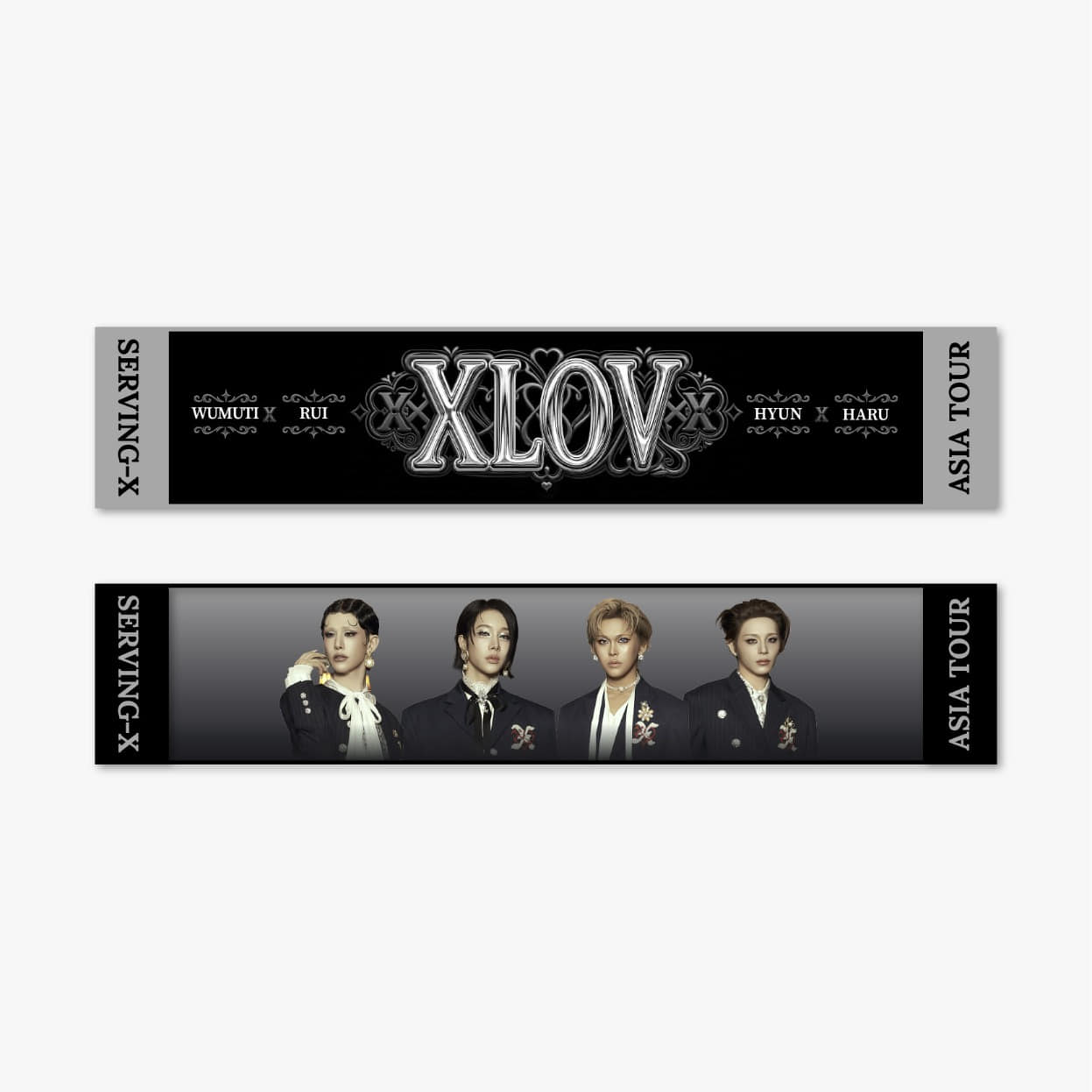 (PRE-ORDER) XLOV - TOWEL SLOGAN [2026 XLOV ASIA TOUR [SERVING-X] OFFICIAL MD]