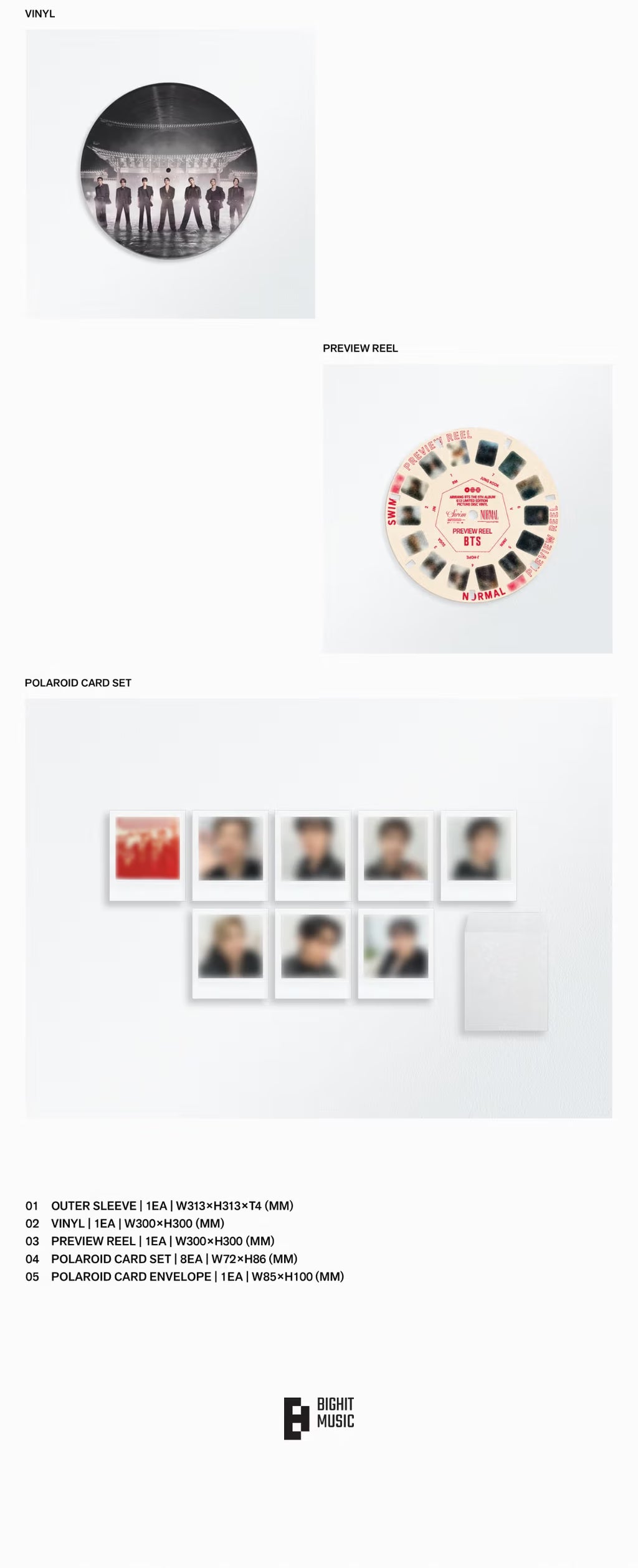 (PRE-ORDER) BTS - ARIRANG (613 LIMITED EDITION PICTURE DISC VINYL)