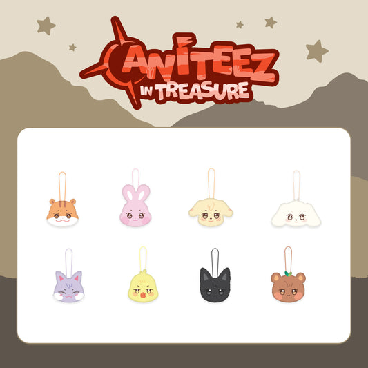 (PRE-ORDER) ATEEZ X ANITEEZ [ANITEEZ IN TREASURE] MD - 20 PLUSH NAME TAG (8 VERSIONS) - LightUpK