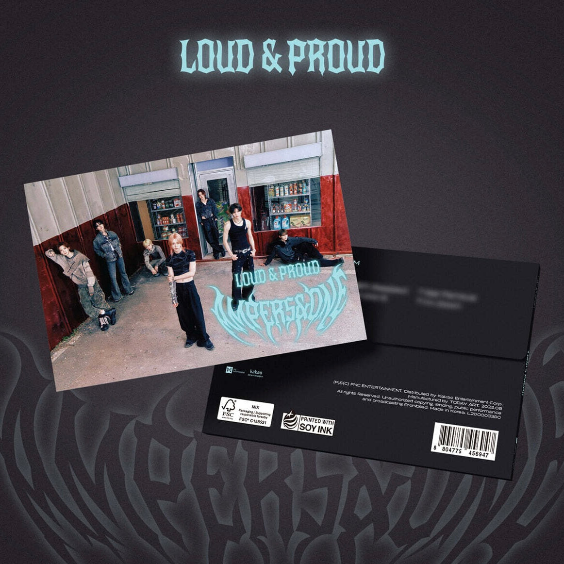 (PRE-ORDER) AMPERS&ONE - 3RD MINI ALBUM [LOUD & PROUD] (POSTCARD VER.) - LightUpK