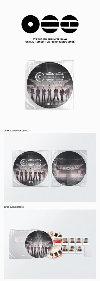 (PRE-ORDER) BTS - ARIRANG (613 LIMITED EDITION PICTURE DISC VINYL)