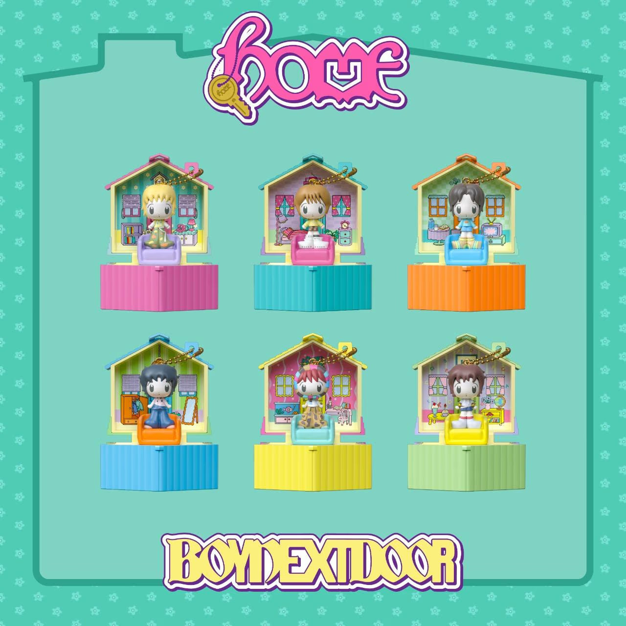 (PRE-ORDER) BOYNEXTDOOR - 1ST STUDIO ALBUM [HOME] (POCKET HOME VER.) (6 VERSIONS) RANDOM