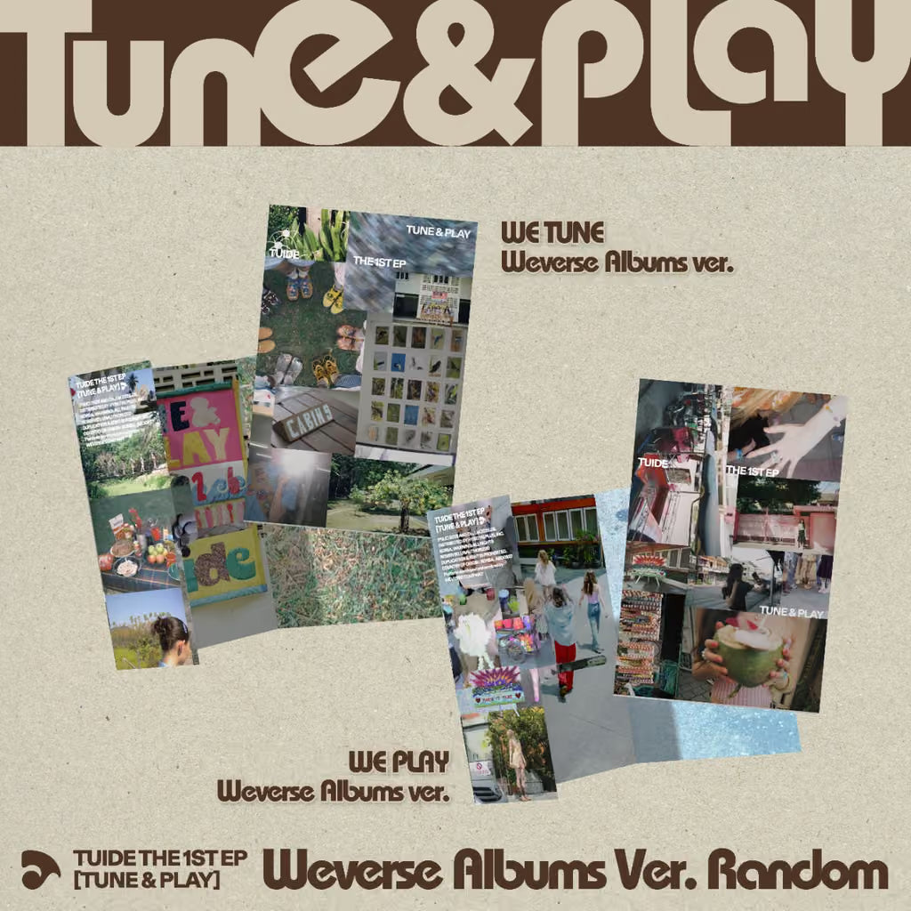 (PRE-ORDER) TUIDE - THE 1ST EP [TUNE & PLAY] WEVERSE ALBUMS VER. (2 VERSIONS) RANDOM