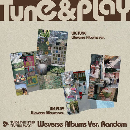 (PRE-ORDER) TUIDE - THE 1ST EP [TUNE & PLAY] WEVERSE ALBUMS VER. (2 VERSIONS) RANDOM