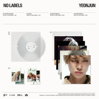 (PRE-ORDER) YEONJUN - NO LABELS (LP)