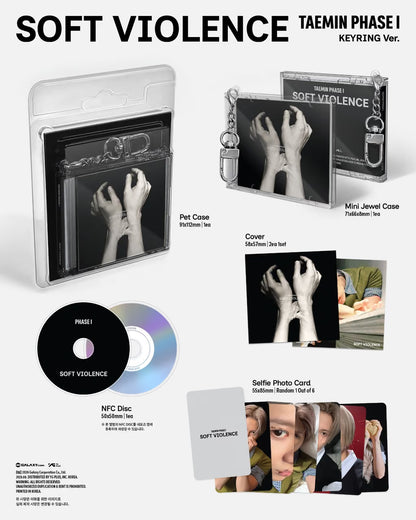 TAEMIN - [PHASE I : SOFT VIOLENCE] KEYRING VER.