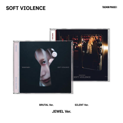 (PRE-ORDER) TAEMIN - [PHASE I : SOFT VIOLENCE] JEWEL VER. (2 VERSIONS) RANDOM