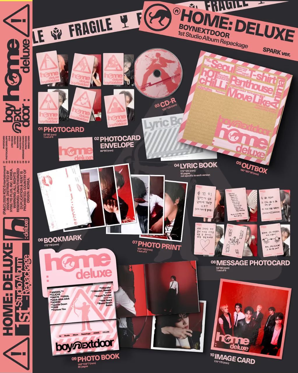 (PRE-ORDER) BOYNEXTDOOR - HOME: DELUXE (3 VERSIONS) RANDOM