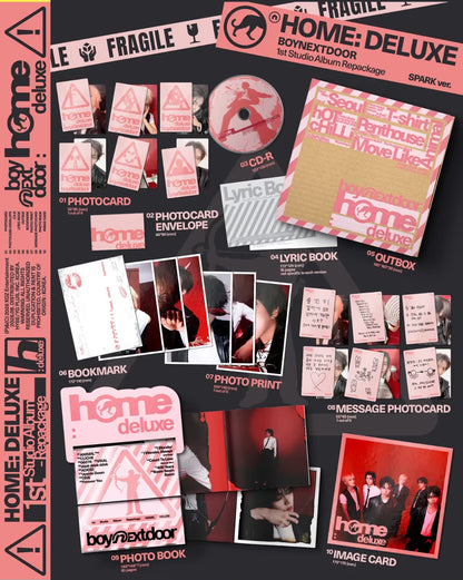 (PRE-ORDER) BOYNEXTDOOR - HOME: DELUXE (3 VERSIONS) RANDOM