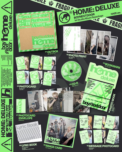 (PRE-ORDER) BOYNEXTDOOR - HOME: DELUXE (3 VERSIONS) RANDOM