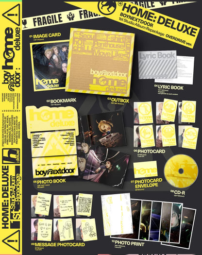 (PRE-ORDER) BOYNEXTDOOR - HOME: DELUXE (3 VERSIONS) RANDOM
