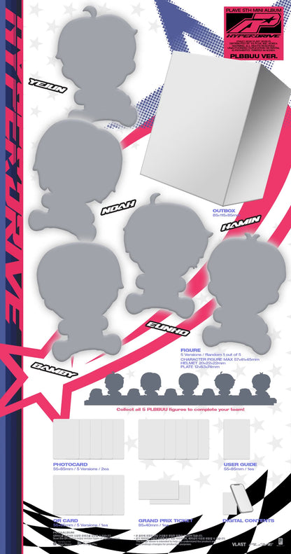 (PRE-ORDER) PLAVE - 5TH MINI ALBUM [HYPERDRIVE] (PLBBUU VER.)