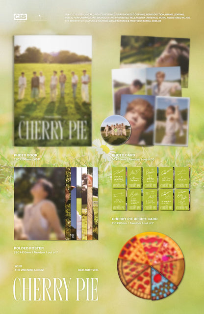 (PRE-ORDER) WHIB - THE 2ND MINI ALBUM [CHERRY PIE] (2 VERSIONS)