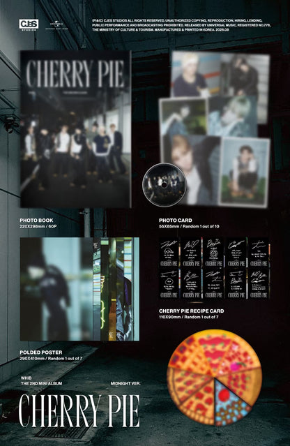 (PRE-ORDER) WHIB - THE 2ND MINI ALBUM [CHERRY PIE] (2 VERSIONS)