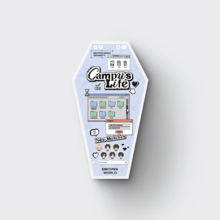 (PRE-ORDER) ENHYPEN - WORLD COUPON CARD COLLECTION (CAMPUS LIFE SPECIAL VER.) - LightUpK