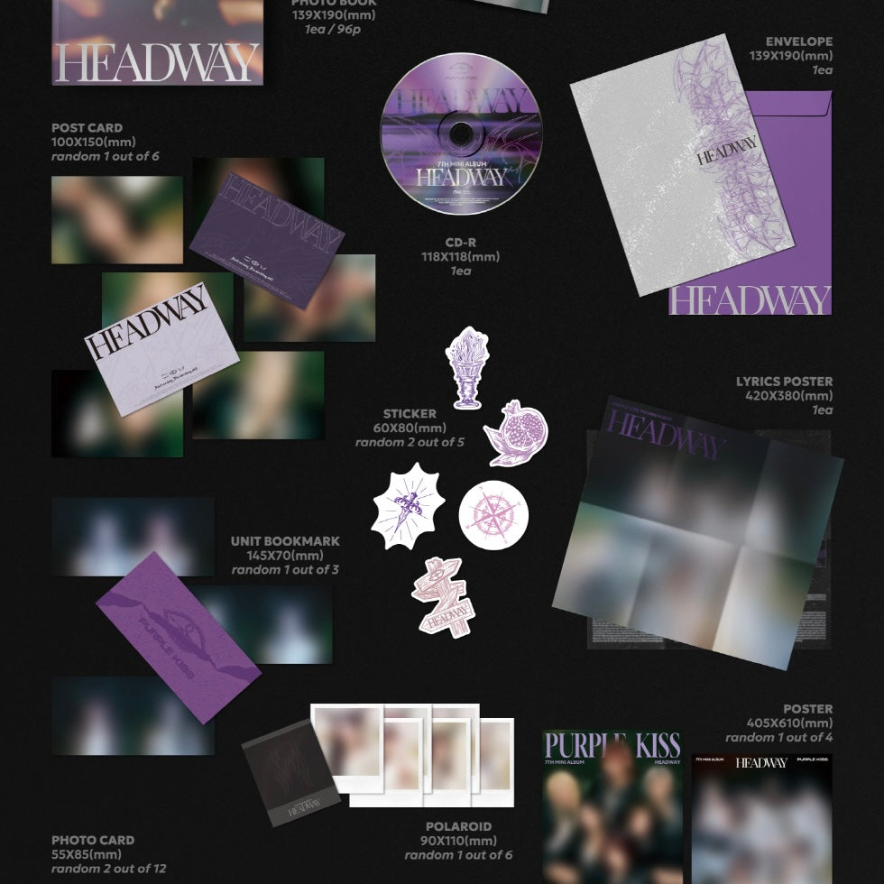 PURPLE KISS - 7TH MINI ALBUM [HEADWAY]