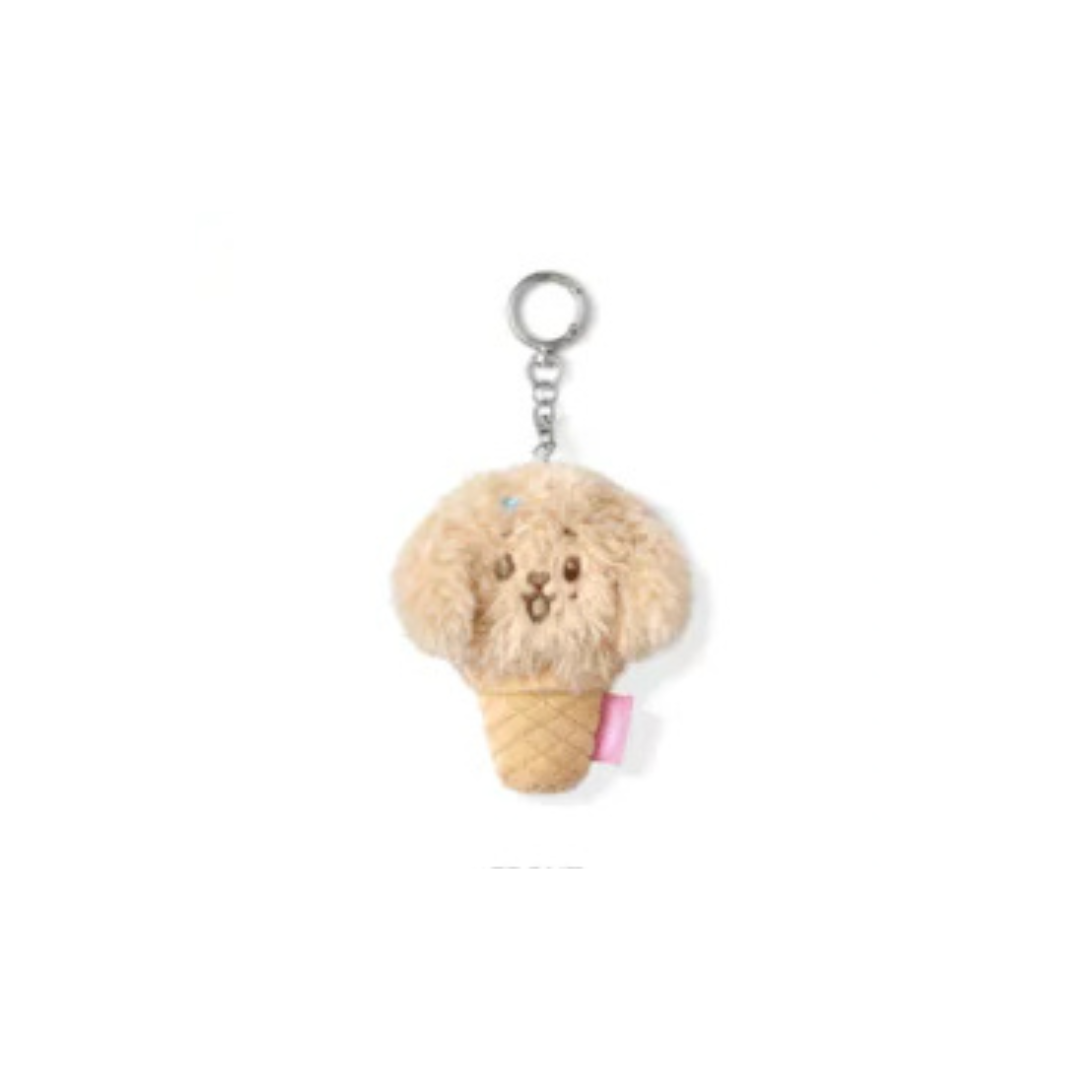 (PRE-ORDER) SEVENTEEN - ICE CREAM WITH MINITEEN CHARACTER POP UP OFFICIAL MD FACE KEYRING (13 VERSIONS)