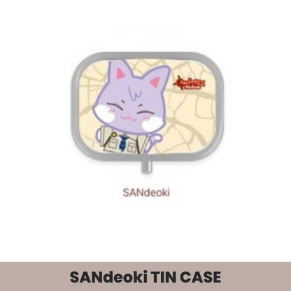 (PRE-ORDER) ATEEZ X ANITEEZ [ANITEEZ IN TREASURE] MD - 08 TREASURE TIN CASE (8 VERSIONS) - LightUpK
