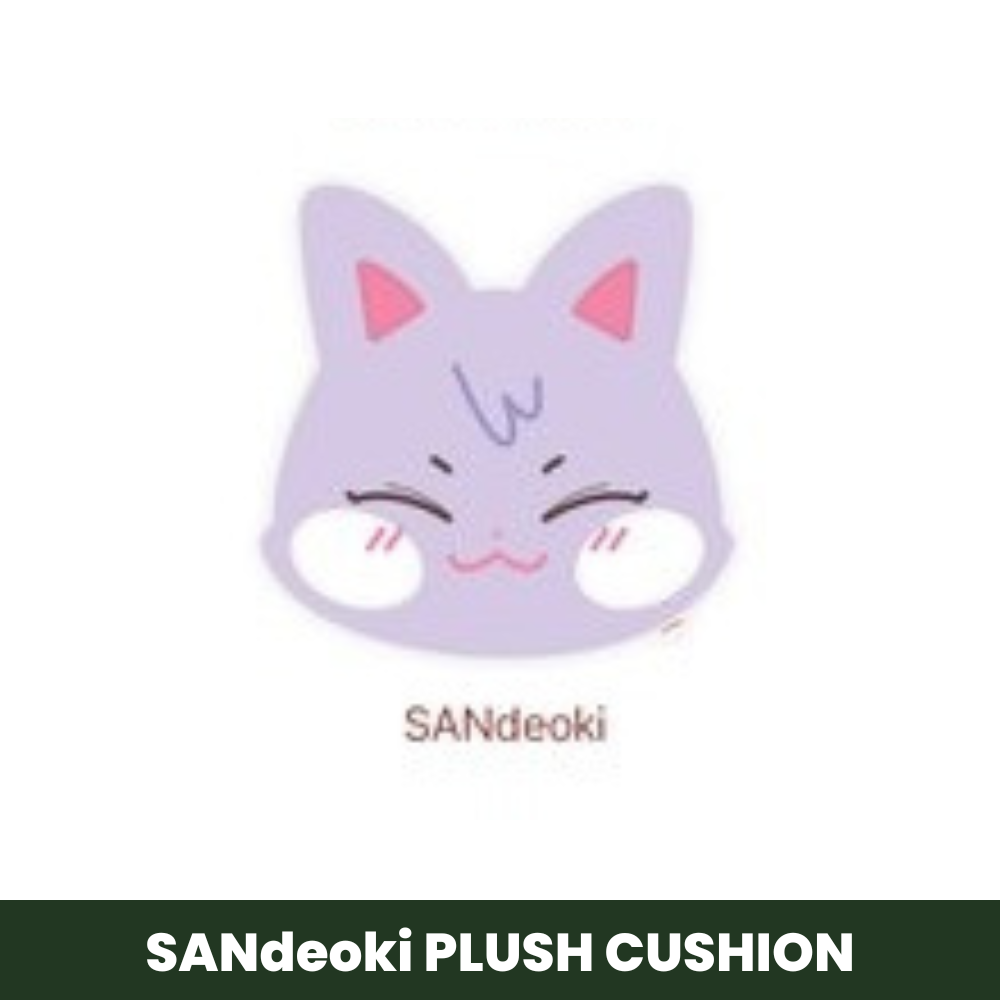 (PRE-ORDER) ATEEZ X ANITEEZ [ANITEEZ IN TREASURE] MD - 26 PLUSH CUSHION (8 VERSIONS) - LightUpK