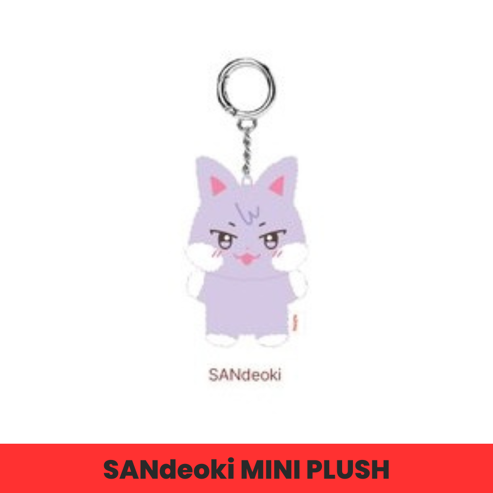 (PRE-ORDER) ATEEZ X ANITEEZ [ANITEEZ IN TREASURE] MD - 23 MINI PLUSH (8 VERSIONS) - LightUpK