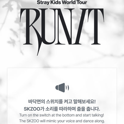 (PRE-ORDER) STRAY KIDS - SKZOO PLUSH DANCING Ver. - RUN IT (8 VERSIONS)