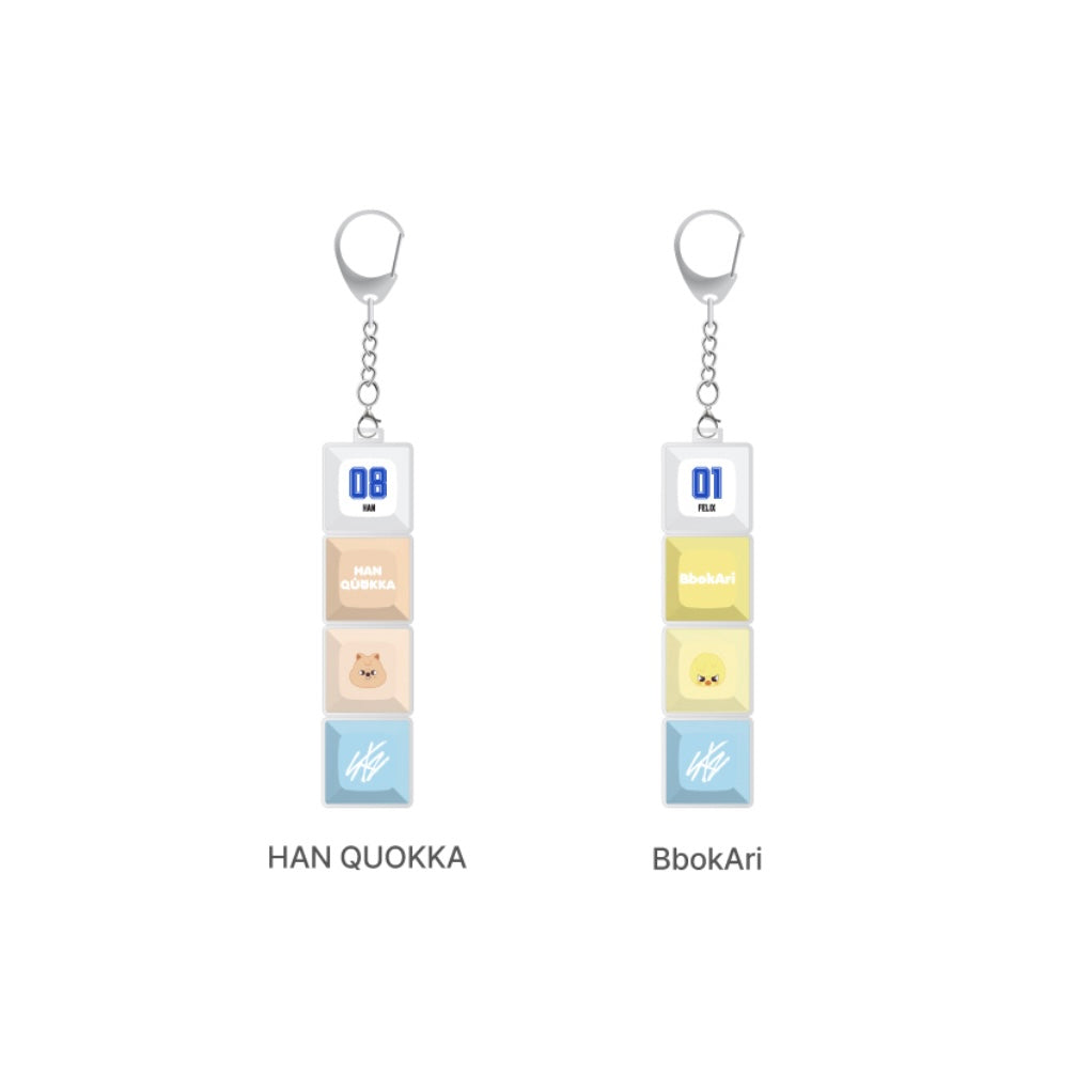 (PRE-ORDER) STRAY KIDS - SKZOO KEYCAP KEYRING - KARMA POP-UP MERCH (8 VERSIONS) - LightUpK