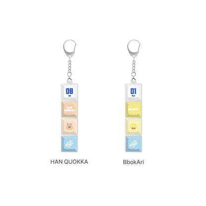 (PRE-ORDER) STRAY KIDS - SKZOO KEYCAP KEYRING - KARMA POP-UP MERCH (8 VERSIONS) - LightUpK